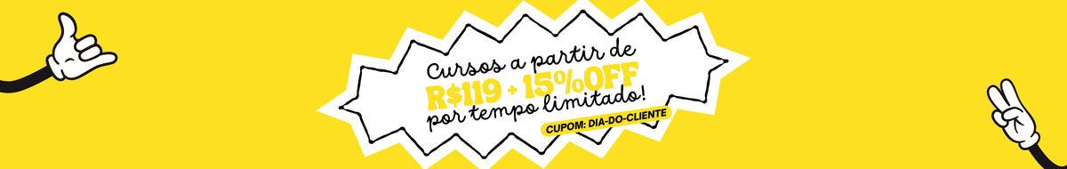 Banner de promoção saldão da DESTRAVA com até 80% de desconto em todos os cursos na Aldeia. Preço direto no site.